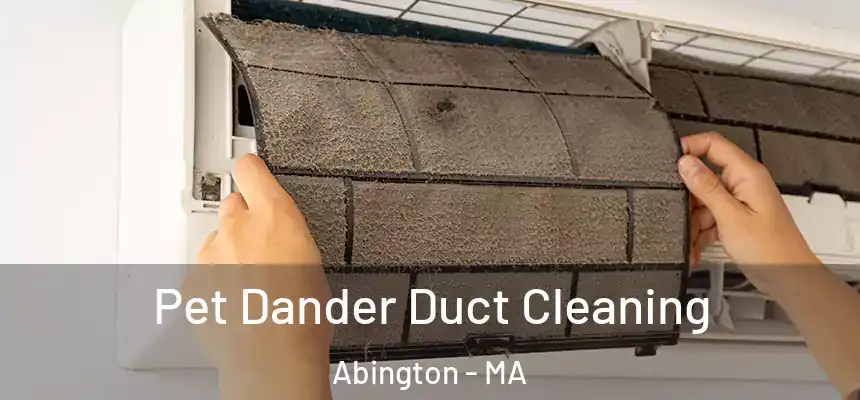 Pet Dander Duct Cleaning Abington - MA